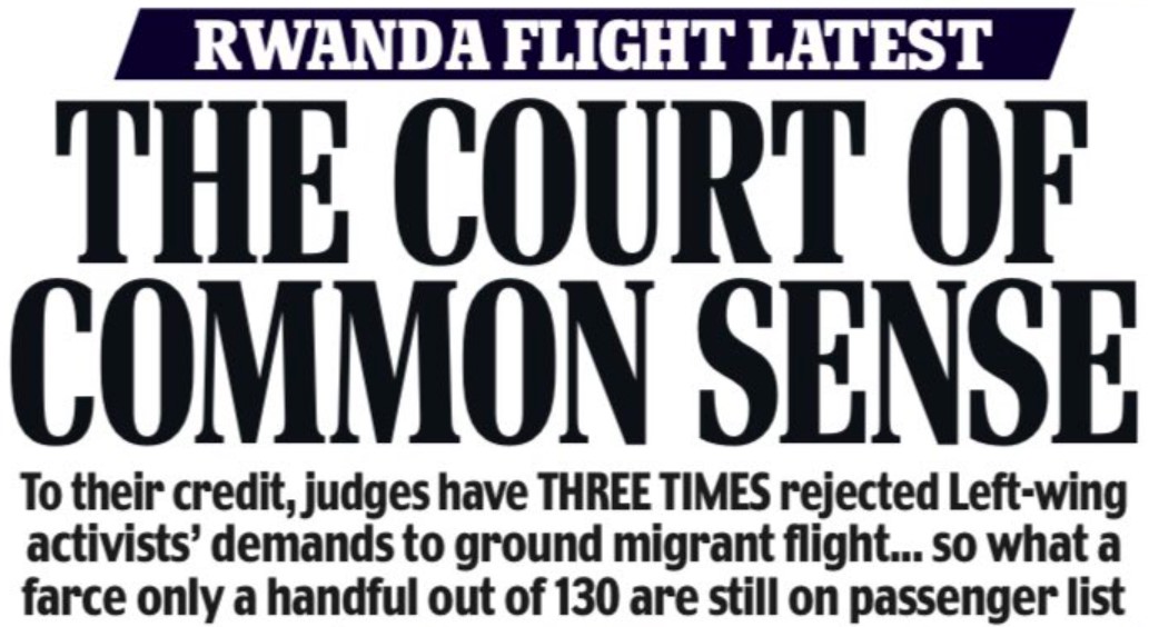 Daily Mail - Court of common sense